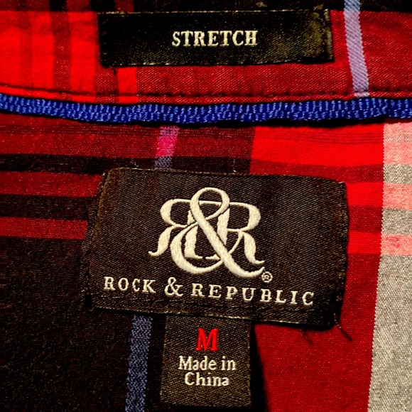 Rock & Republic button down shirt. - Picture 2 of 3